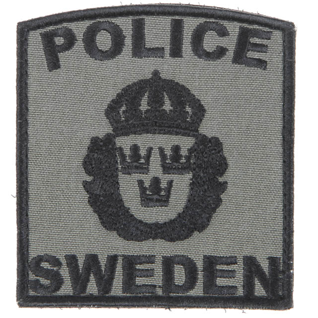 Police-Swe patch -12 – SNIGEL