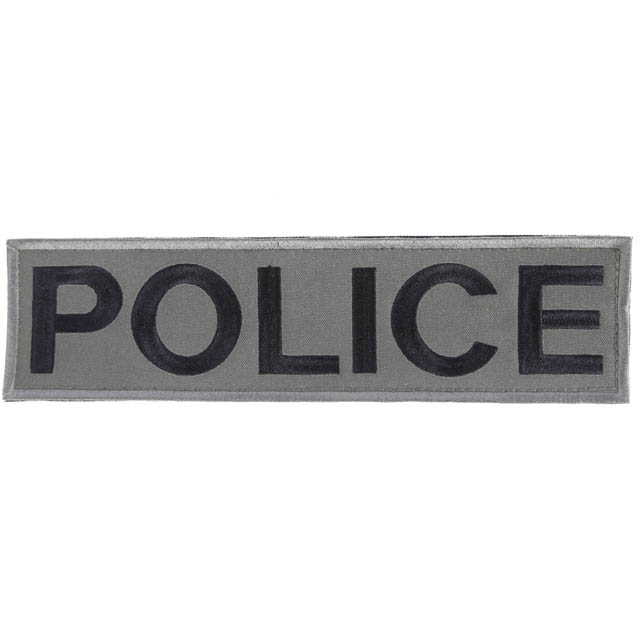 Police patch, Large -12 – SNIGEL